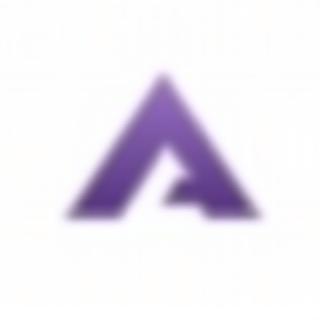 Minimalist Austoo Travel Insights logo featuring abstract purple and white design, symbolizing movement and clarity.
